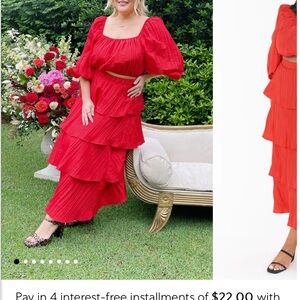 Show me your Mumu full swing skirt and crop